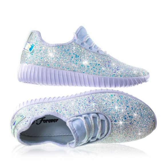 Forever Link | Shoes | Link Lace Up Rock Glitter Fashion Sneaker | Poshmark